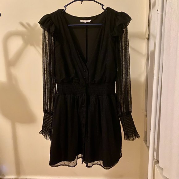 Tularosa Saachi Dress in Black - Picture 2 of 3